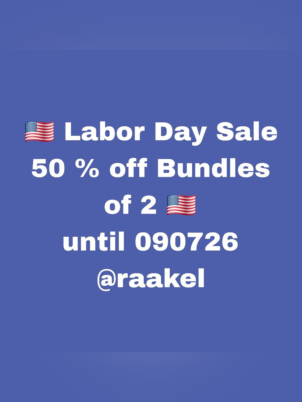 Labor Day Sale